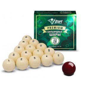 Бильярдные шары Start Billiards Premium 60 мм 797404